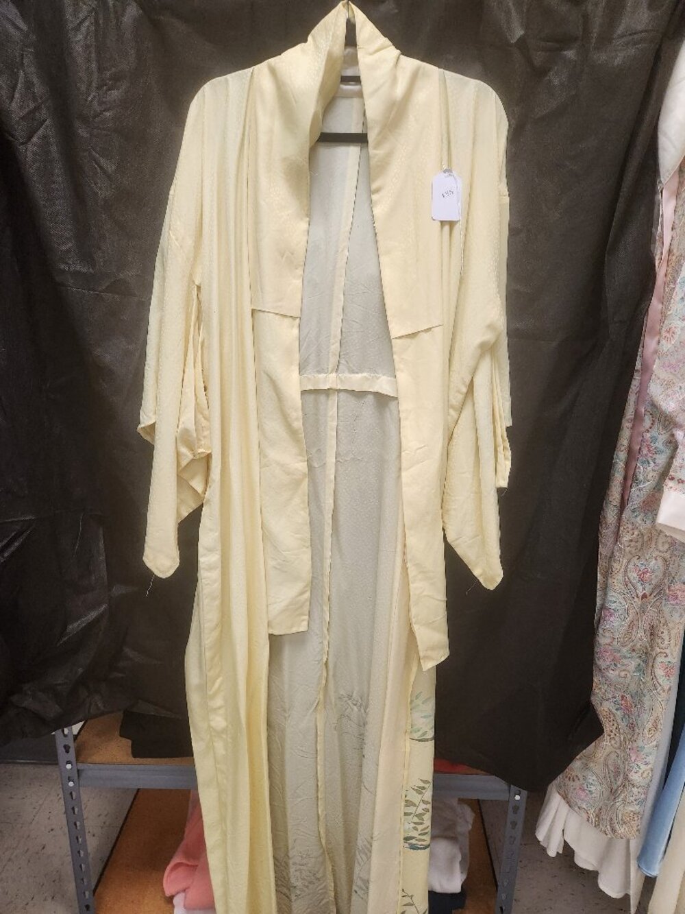 Pale Yellow Kimono - K-002